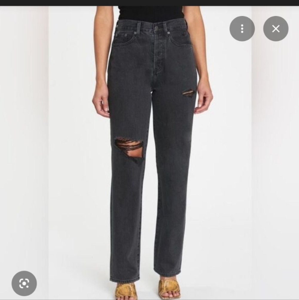 Pistola Cassie Super High Rise Straight Leg Jeans